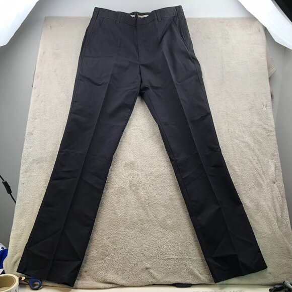 NWT Dickies Mens Work Pants Size 37UU Slim Straight Leg Black Workwear Classic - Picture 13 of 14